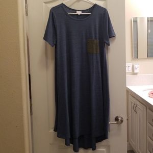 LulaRoe Carley dress w/pocket